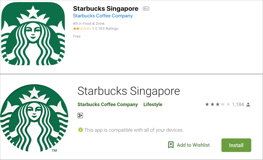Starbucks Singapore App Redesigned 3 - باز طراحی محصول استارباکس سنگاپور – قسمت اول